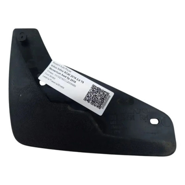 Lameiro Traseiro Direito Volvo Xc40 C40 Ex40 Ec40 2018/..