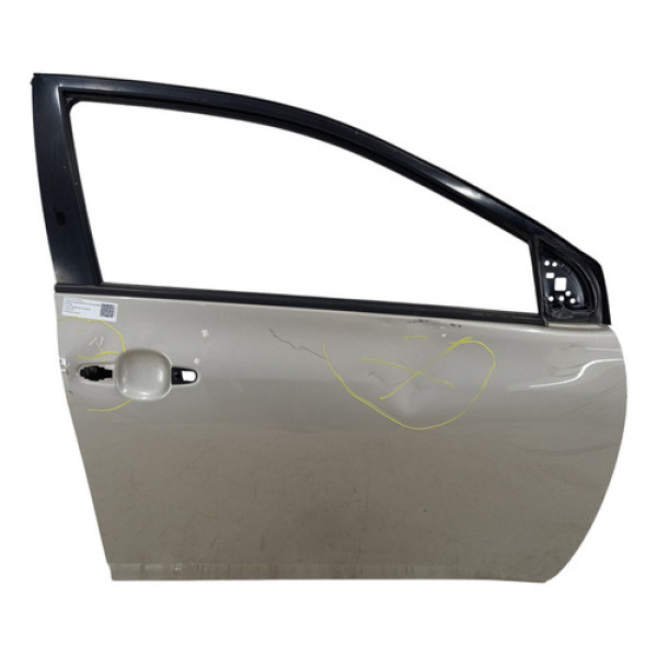 Porta Dianteira Direita Corolla 2009 A 2014 C/amassado Dianteira Direita Bege