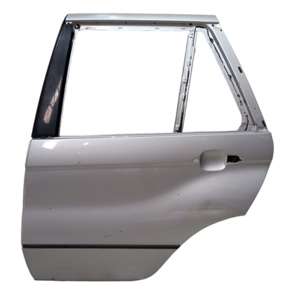 Porta Traseira Esquerda Bmw X5 E53 2001 A 2006 C/detalhes Traseira Esquerdo Prata