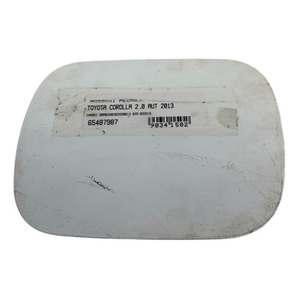 Portinhola Tanque Combustível Corolla 2009 2010 Até 2014 Branco