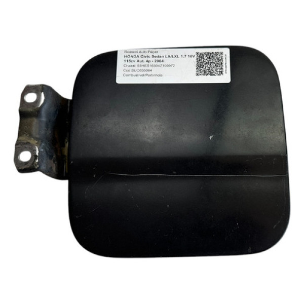 Portinhola Tanque Combustível Civic 2001 2002 A 2006 Preto 2005