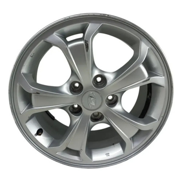 Roda Tucson Aro 16 C/amassado Prateado