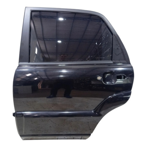 Porta Traseira Esquerda Sportage 2006 2007 A 2010 Traseira Esquerdo Preto