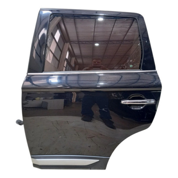 Porta Traseira Esquerda Outlander 2016 2017 A 2022 Traseira Esquerda Preto