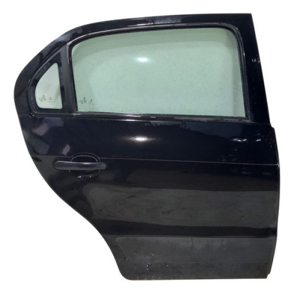 Porta Traseira Direita Gol Voyage G5 G6 G7 G8 2008 A 2023 Traseira Direita Preto