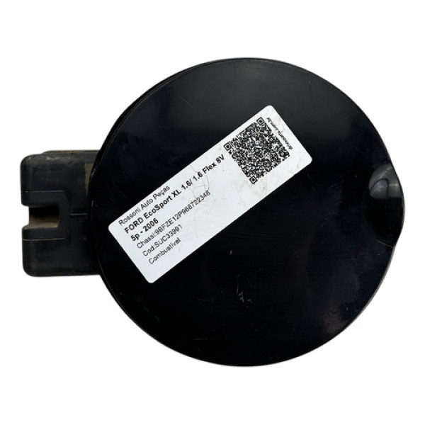Portinhola Tanque Combustível Ecosport 2003 2004 A 2012 Preto 2013