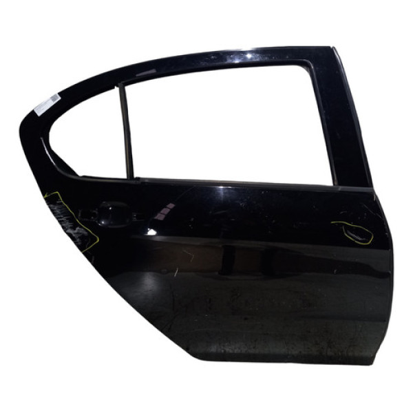 Porta Traseira Direita Peugeot 408 2011 A 2019 C/detalhes Traseira Direita Preto