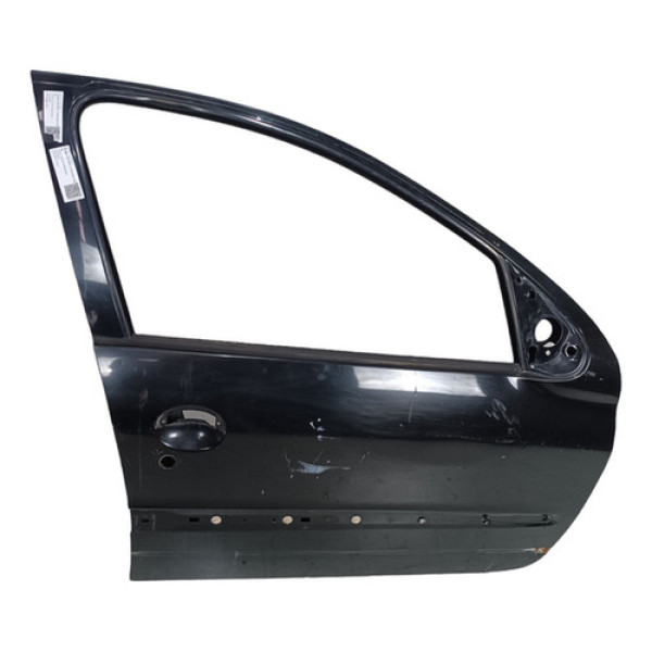 Porta Dianteira Direita Peugeot 206 207 Passion Dianteira Direita Preto