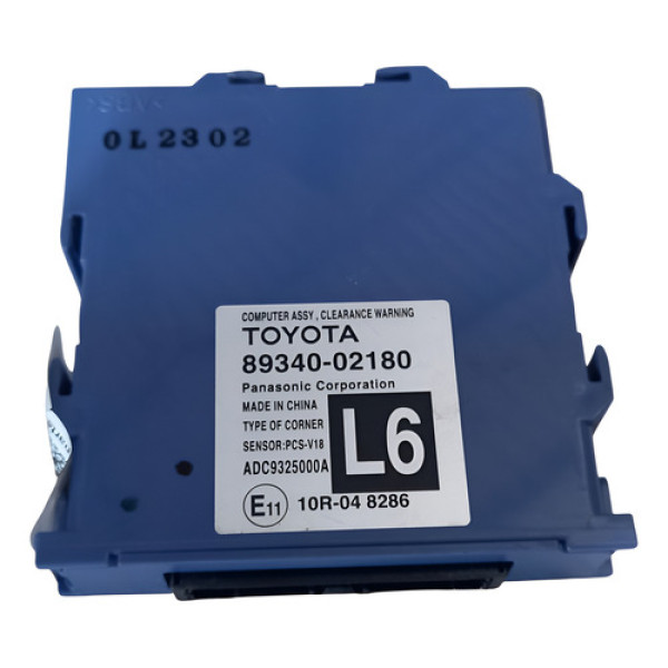  Modulo Sensor Estacionamento Corolla 2020/ Cross 8934002180 Preto