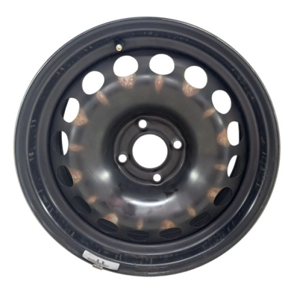 Roda Ferro Peugeot 208 2008 Aro 16 Prateado