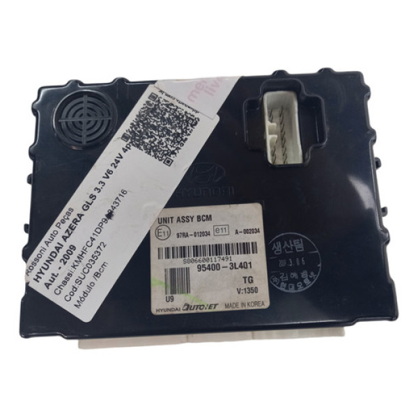  Modulo Bcm Azera Cod. 954003l401