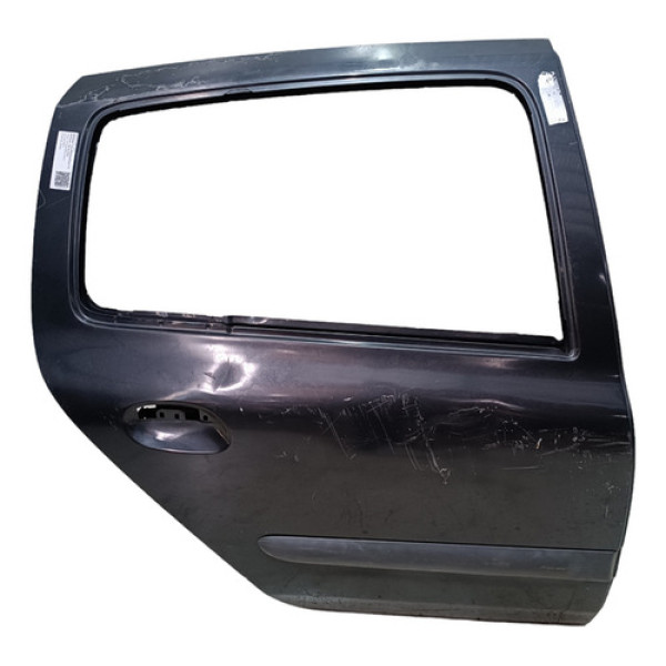 Porta Traseira Direita Clio 2000 2001 A 2012 Traseira Direita Preto