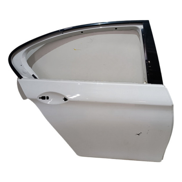 Porta T.d Bmw Série 5 F10 F18 518 520 523 25 28 30 35 11/17 Traseira Direita Branco