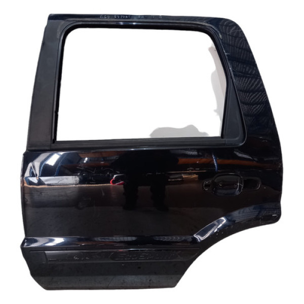 Porta Traseira Esquerda Ecosport 2003 A 2012 C/detalhes Traseira Esquerda Preto