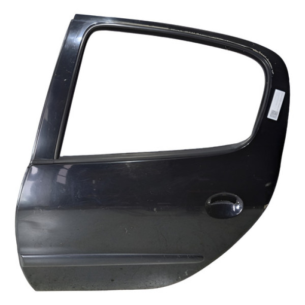 Porta Traseira Esquerda Peugeot 206 207 Passion Traseira Esquerda Preto