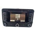 Multimídia Passat B7 Tiguan Amarok Jetta Cod. 3c8035278c Preto