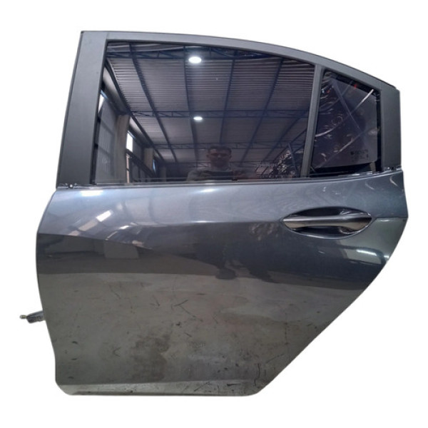 Porta Traseira Esquerda Onix Plus Sedan 2020 2021 2022/.. Traseira Esquerdo Cinza-escuro