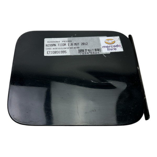 Portinhola Tanque Combustível Tiida Hatch/sedan 2008 A 2013 Preto