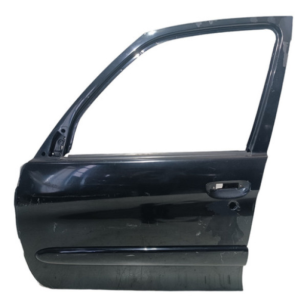 Porta Dianteira Esquerda Xsara Picasso 2001 2002 A 2011 Dianteira Esquerdo Preto