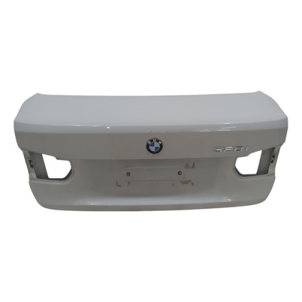 Tampa Traseira Bmw Série 3 F30 316 320 325 328 335 2013/18 Branco
