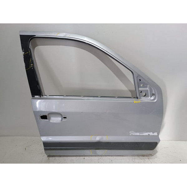 Porta Dianteira Direita Ecosport 2003 A 2012 C/detalhes Dianteira Direita Prata