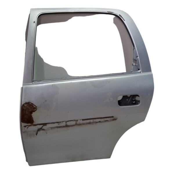 Porta Traseira Esquerda Corsa / Classic 1996/16 C/detalhes Traseira Esquerdo Prata