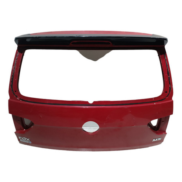 Tampa Traseira Fox 2015 2016 A 2022 C/detalhes Vermelho