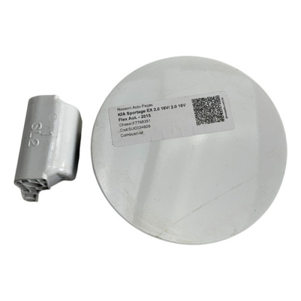 Portinhola Tanque Combustível Sportage 2011 A 2015 2016 Branco 2011