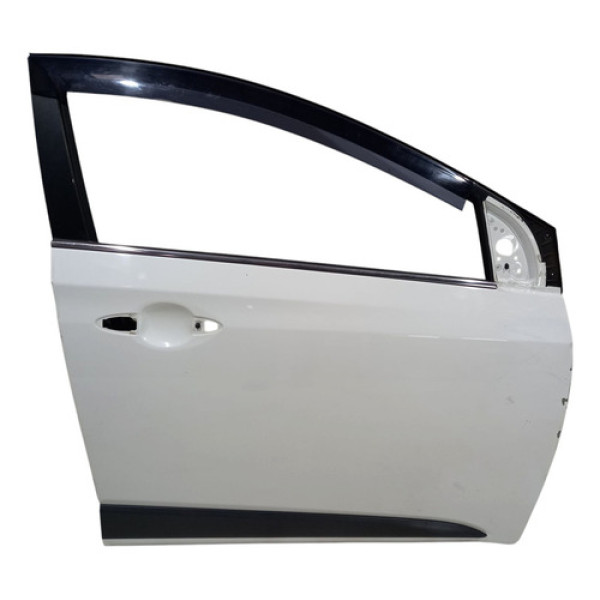 Porta Dianteira Direita Hb20x 2013 A 2019 C/ Furo Moldura  Dianteira Direita Branco