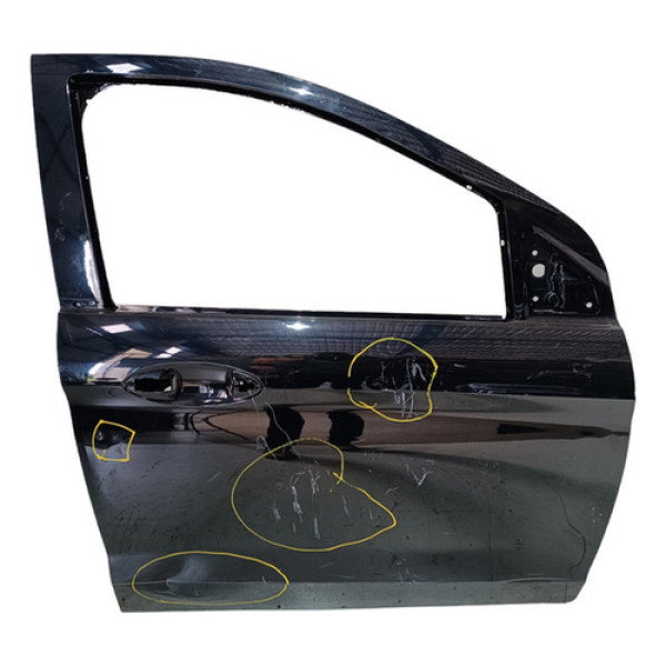 Porta Dianteira Direita Ka 2015 A 2021 C/detalhes Dianteira Direita Preta