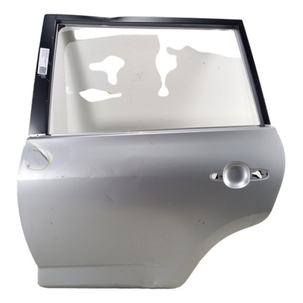 Porta Traseira Esquerda Toyota Rav4 2007 A 2012 C/detalhes Traseira Esquerdo Prata