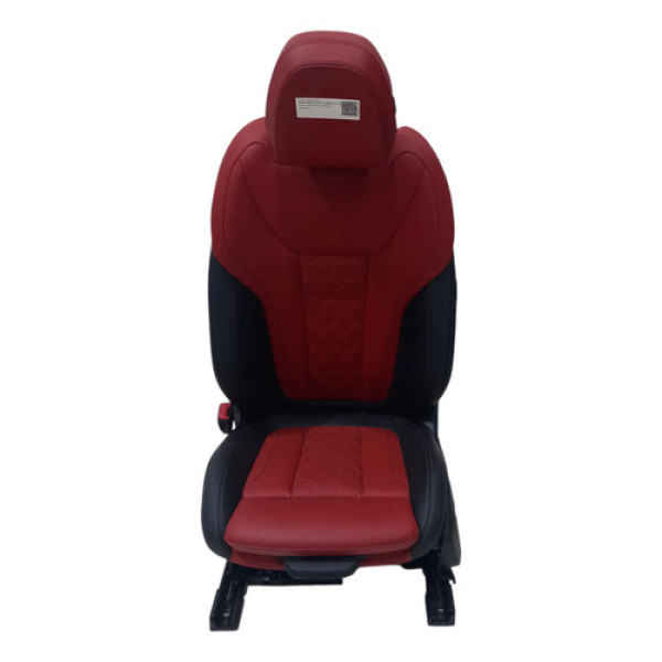 Banco Dianteiro Esquerdo Bmw X3 G01 2018 2019 A 2024 Vermelho