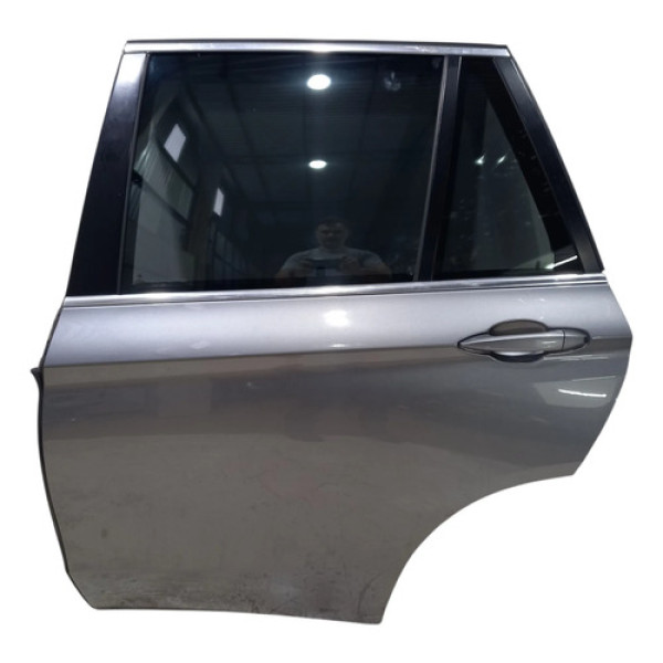 Porta Porta Traseira Esquerda Bmw X5 F15 F85 2014 A 2018 Traseira Esquerda Cinza
