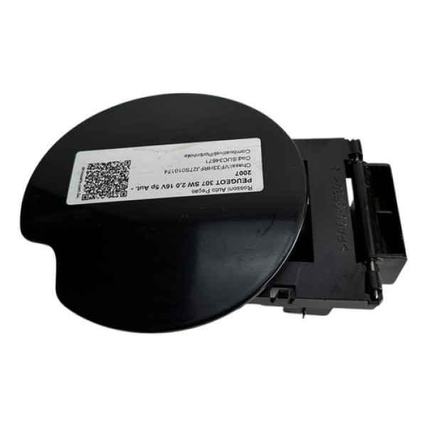 Portinhola Tanque Combustível Peugeot 307 Sw 2003 04 A 2008 Preto
