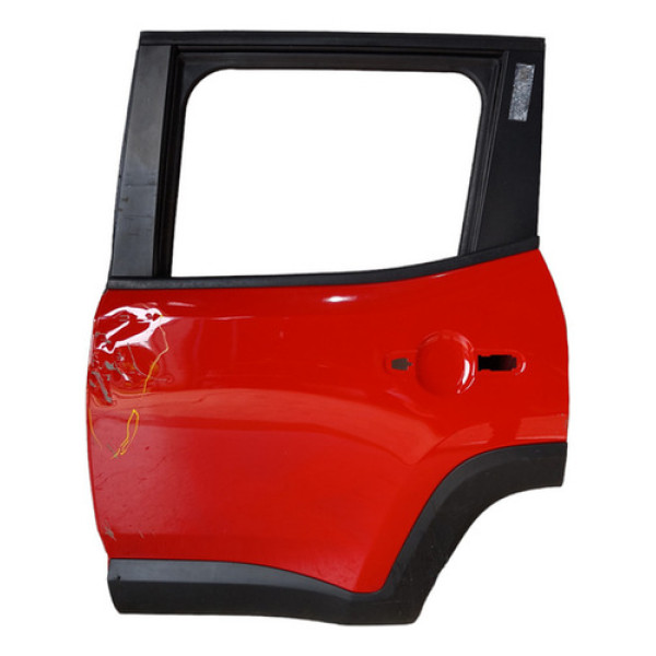 Porta Traseira Esquerda Renegade 2016/ C/detalhes Traseira Esquerdo Vermelho