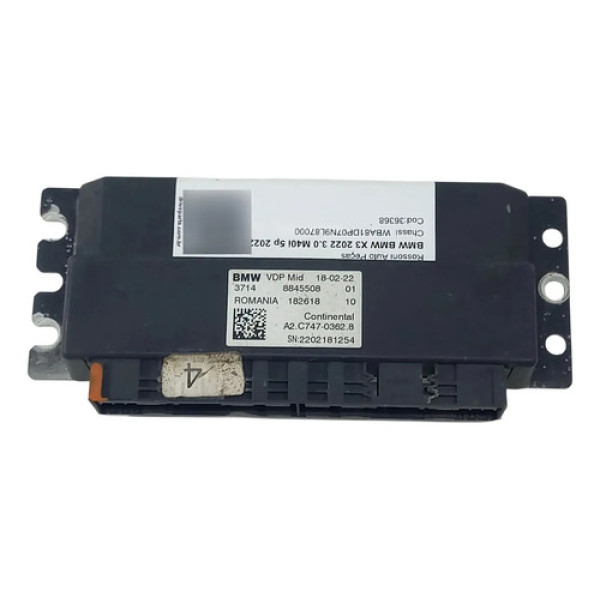 Modulo Suspensão Bmw X3 X4 Cod. A2c74703628