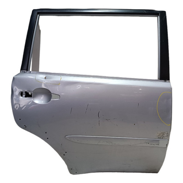 Porta Traseira Direita Pajero Dakar 2009 A 2016 C/detalhes Traseira Direita Prata