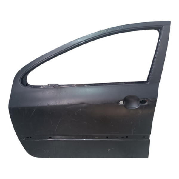 Porta Dianteira Esquerda Peugeot 307 2001 2002... A 2012 Dianteira Esquerdo Preta