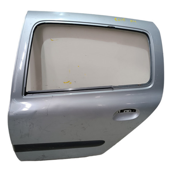 Porta Traseira Esquerda Clio 2000 2001 A 2012 Traseira Esquerdo Prata