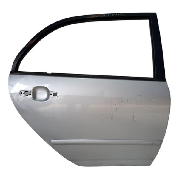 Porta Traseira Direita Corolla 2003 2004 A 2008 Traseira Direita Prata