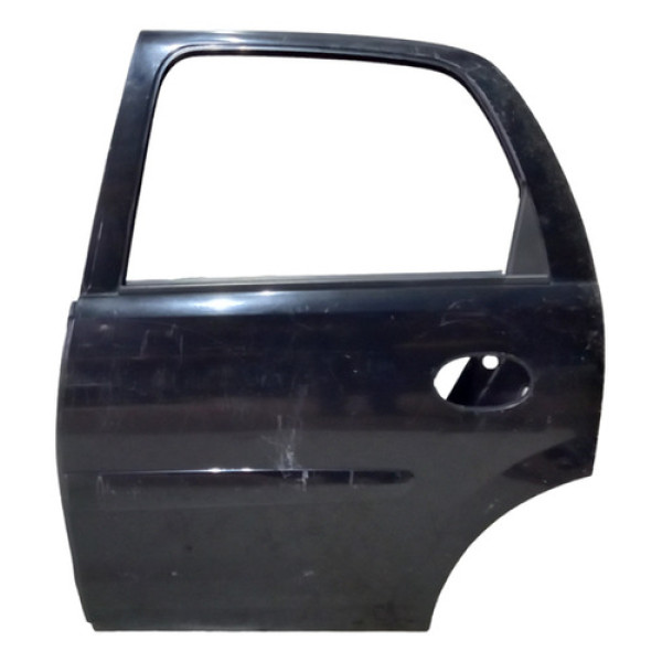 Porta Traseira Esquerda Corsa Joy 2003 A 2012 Hatch/sedan Traseira Esquerdo Preto