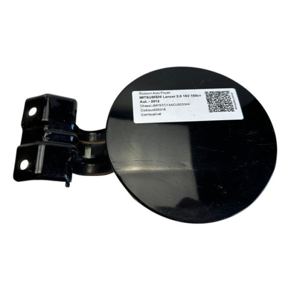 Portinhola Tanque Combustível Lancer 2011 2012 13 A 2019 Preto