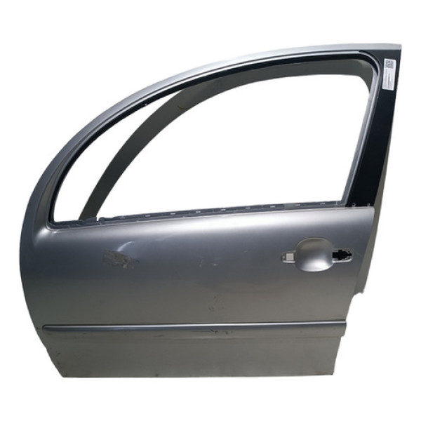 Porta Dianteira Esquerda Citroen C3 2003 2004... A 2012 Dianteira Esquerdo Prata
