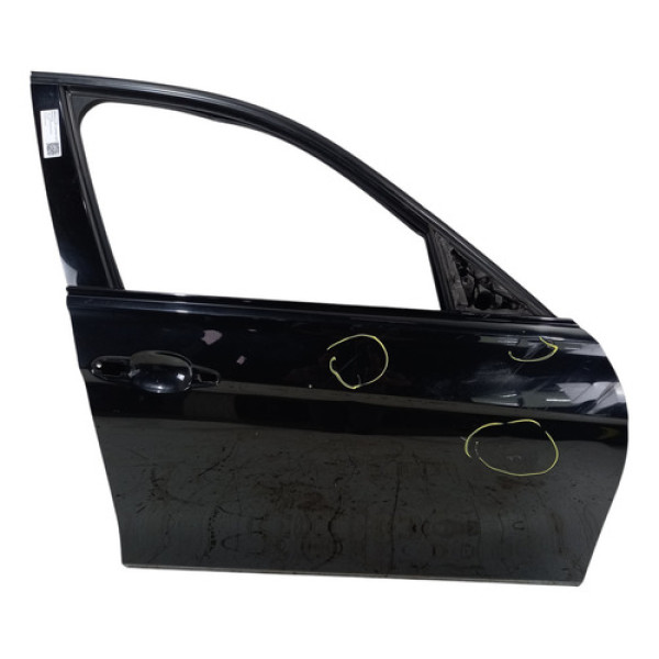 Porta Dia D Bmw Série 3 F30 316 318 320 325 28 30 35 2013/18 Dianteira Direita Preto