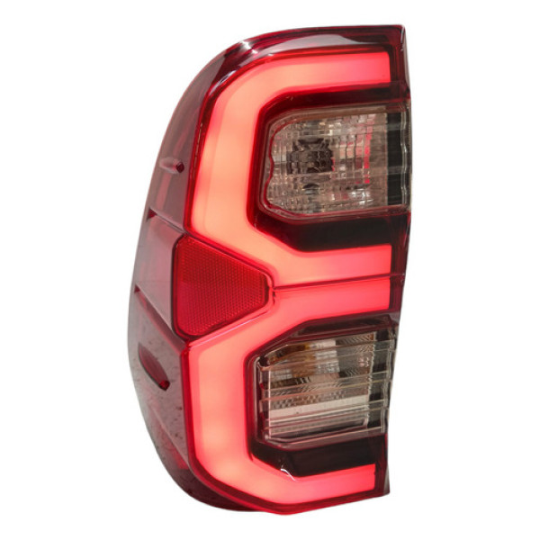 Lanterna Traseira Esquerda Hilux 2016 2017 2018/.. C/ Led Esquerdo Vermelho