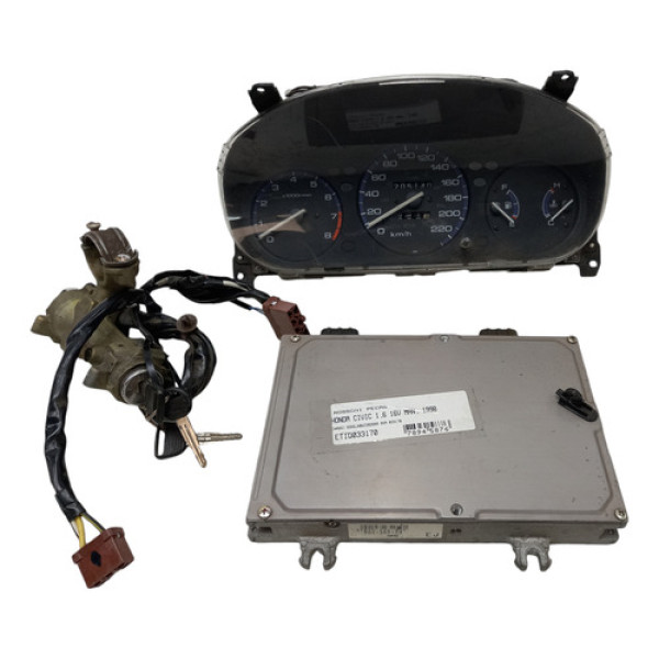 Kit Módulo Injeção Civic 1.6 Cod. 37820-p2e-m01