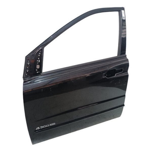 Porta Dianteira Esquerda Ssangyong Actyon Sport Kyron 08/18 Dianteira Esquerdo Preto
