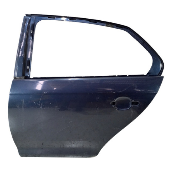 Porta Traseira Esquerda Jetta 2007 2008 A 2010 Traseira Esquerdo Preto