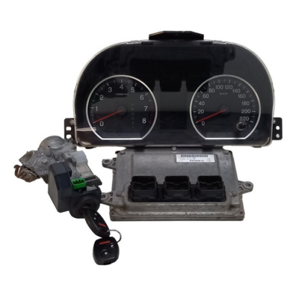 Kit Modulo Injeção Cr-v Lx 2.0 16v Cód. 37820r18m62