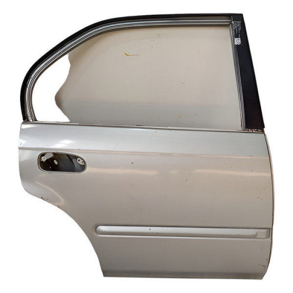 Porta Traseira Direita Civic 1996 1997 A 2000 Traseira Direita Prata
